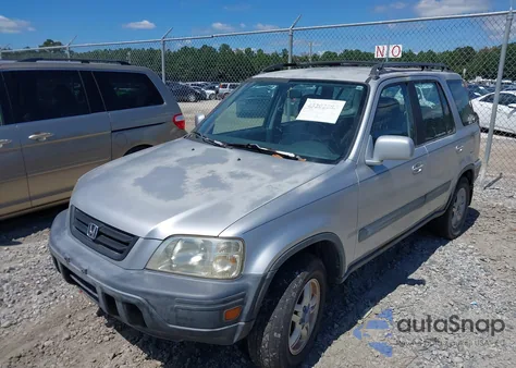 2001 Honda Cr-V Ex из США, поврежденный, VIN JHLRD17681S012417